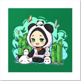 Panda-chan, will soon be available as totebag as well Posters and Art